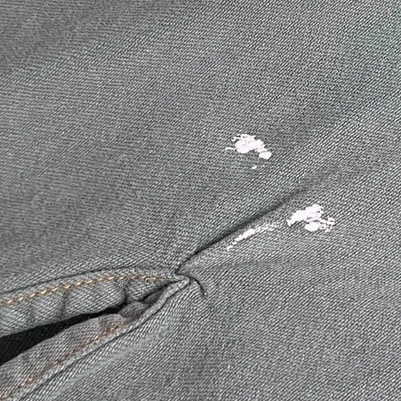 Vintage Levi's Painters Oversized Button Down Up Shirt Light Shacket Relaxed Fit - Picture 8 of 9